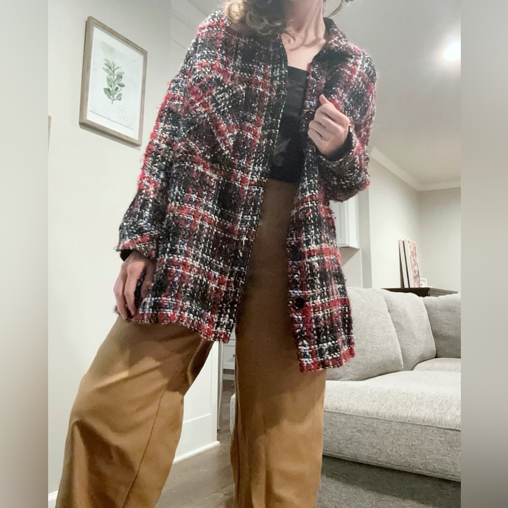 IRO Elmer Tweed Jacket 40 Shacket
